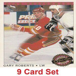 Gary Roberts Hockey Card Collection
